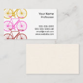 Fahrrad Visitenkarte (Vorne/Hinten)