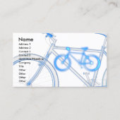 Fahrrad Visitenkarte (Vorderseite)