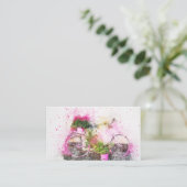 Fahrrad Visitenkarte (Stehend Vorderseite)