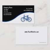 Fahrrad-Visitenkarten Visitenkarte (Vorne/Hinten)