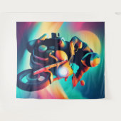 Fahrrad Wandteppich (Vorderseite (Horizontal))