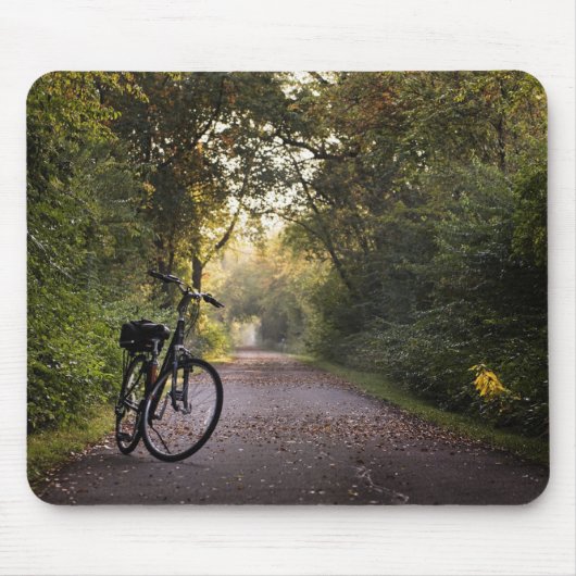Fahrrad, Weg, Sport Mousepad (Vorne)