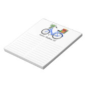 Fahrrad Weihnachts-Einkaufsliste CUSTOM Urlaub Notizblock (Rotiert)