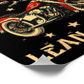 Fahrrad, wenn das Leben dir ein kurzes Motorrad Me Poster (Ecke)