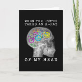 Fahrrad, wenn der Arzt eine Röntgenaufnahme meines Karte (Vorderseite)