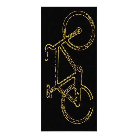 Fahrrad Werbekarte (Vorne)