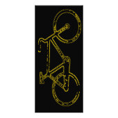 Fahrrad Werbekarte (Hinten)