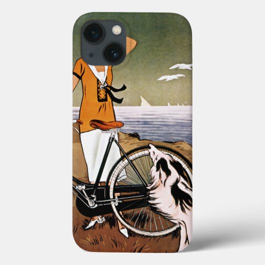 Fahrrad-Werbung, 1925 Case-Mate iPhone Hülle (Rückseite)