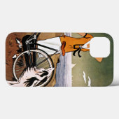 Fahrrad-Werbung, 1925 Case-Mate iPhone Hülle (Rückseite (Horizontal))
