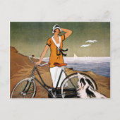 Fahrrad-Werbung, 1925 Postkarte (Vorderseite)