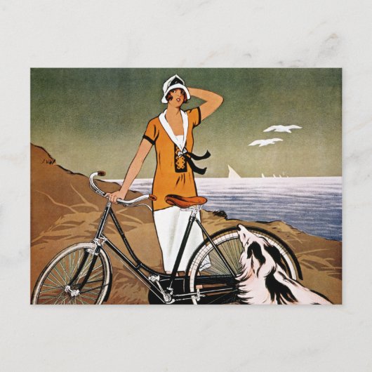 Fahrrad-Werbung, 1925 Postkarte (Vorderseite)