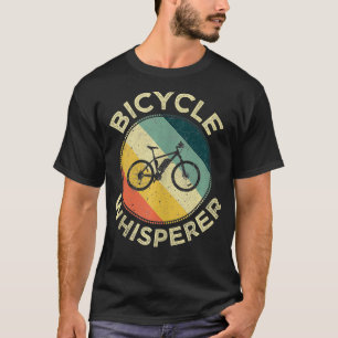 Fahrrad Whisperer Retro Vintages Fahrrad Berg B T-Shirt