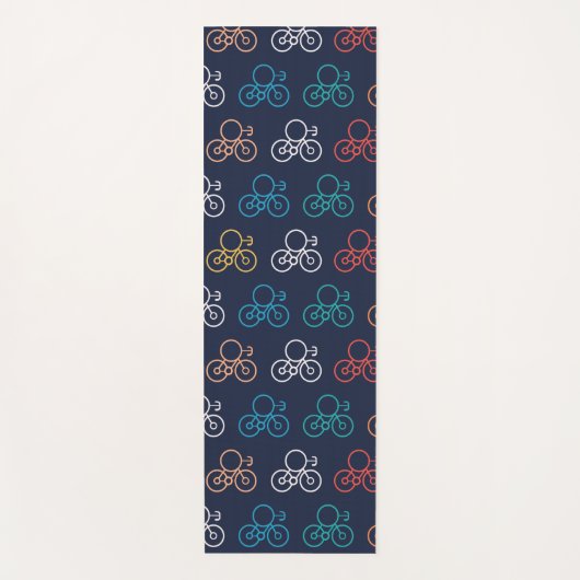 Fahrrad Yogamatte (Vorderseite)