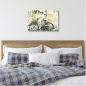 Fahrrad | Zazzle_Growshop. Leinwanddruck (Insitu (Schlafzimmer))