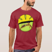 FAHRRAD-ZOMBIE-GROSSER KOPF T-Shirt (Vorderseite)