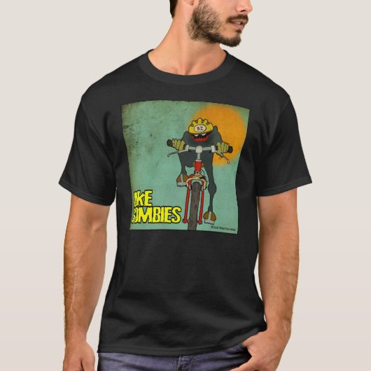FAHRRAD-ZOMBIE-REITER T-Shirt (Vorderseite)