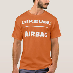 Fahrrad zu Airbag Biker Spaß Geschenk  T-Shirt