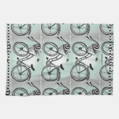 "Fahrrad zum Strand " Handtuch (Horizontal)