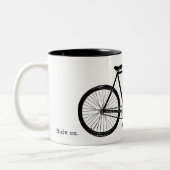 Fahrrad Zweifarbige Tasse (Links)
