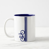 Fahrrad Zweifarbige Tasse (Links)
