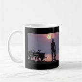 Fahrrad-Zyklus radfahrendes radfahrenquebec Kanada Kaffeetasse (Links)