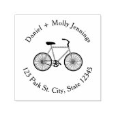 Fahrradadresse Permastempel (Design)