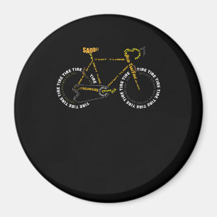 Fahrradanatomie Cute Cycling ist Lebensgeschenk Magnet