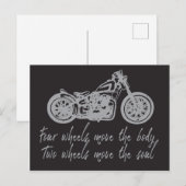 Fahrradangebot für Fahrräder Vier Räder Postkarte (Vorne/Hinten)