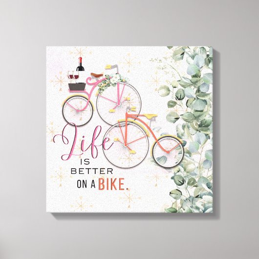 Fahrradangebot Leinwanddruck (Vorderseite)