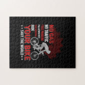 Fahrradart kein Gas kein Verkehr Puzzle (Horizontal)