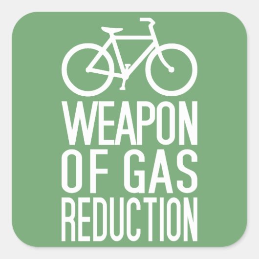 Fahrradaufkleber Quadratischer Aufkleber (Vorderseite)