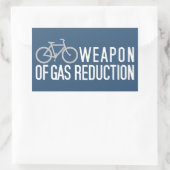 Fahrradaufkleber Rechteckiger Aufkleber (Tasche)