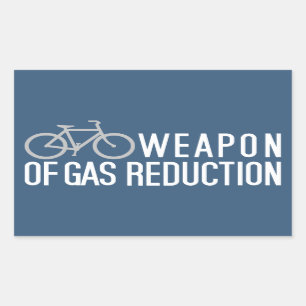 Fahrradaufkleber Rechteckiger Aufkleber