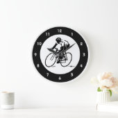Fahrradauslegungsschaltuhr Große Wanduhr (Zuhause)