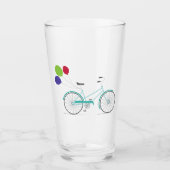 Fahrradballons Glas (Vorderseite)