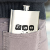 Fahrradbrennstoff: Wasser, Sportgetränk, Kaffee Flachmann (Beispiel)