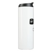 Fahrradbrennstoff: Wasser, Sportgetränk, Kaffee Thermosbecher (Nach links gedreht)