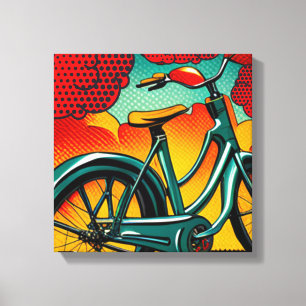 Fahrradbrillianz Leinwanddruck