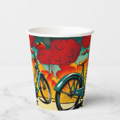 Fahrradbrillianz Pappbecher (Rückseite)