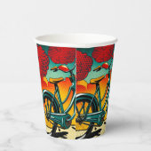 Fahrradbrillianz Pappbecher (Rechts)