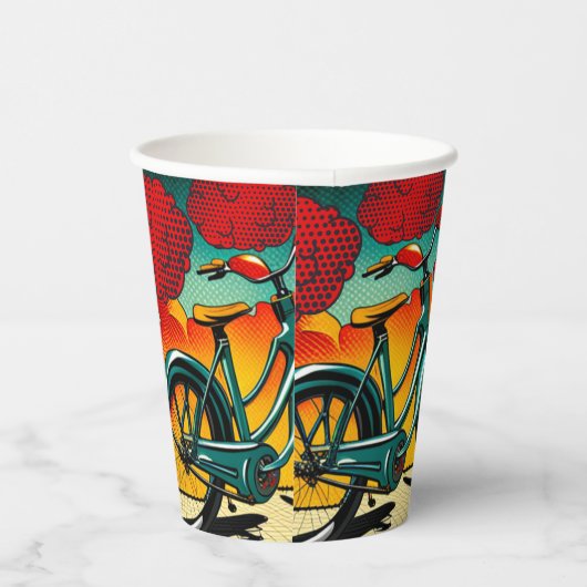 Fahrradbrillianz Pappbecher (Rechts)