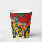 Fahrradbrillianz Pappbecher (Vorderseite)