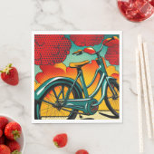 Fahrradbrillianz Serviette (Beispiel)