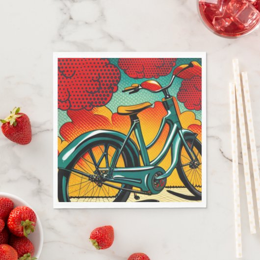 Fahrradbrillianz Serviette (Beispiel)