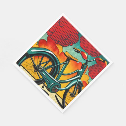 Fahrradbrillianz Serviette (Ecke)