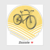 Fahrraddesign Aufkleber (Blatt)