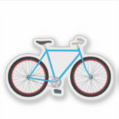 Fahrraddesign Aufkleber (Vorderseite)