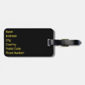 Fahrraddesign Gepäckanhänger (Rückseite horizontal)