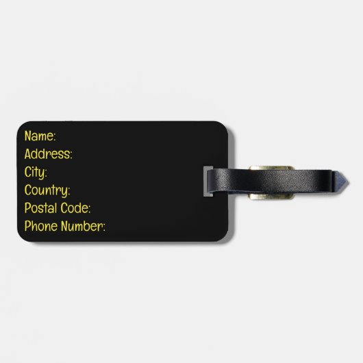 Fahrraddesign Gepäckanhänger (Rückseite horizontal)