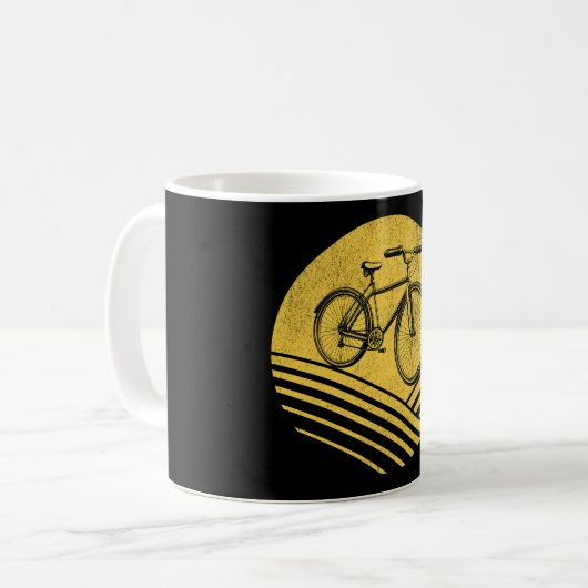 Fahrraddesign Kaffeetasse (Vorderseite Links)